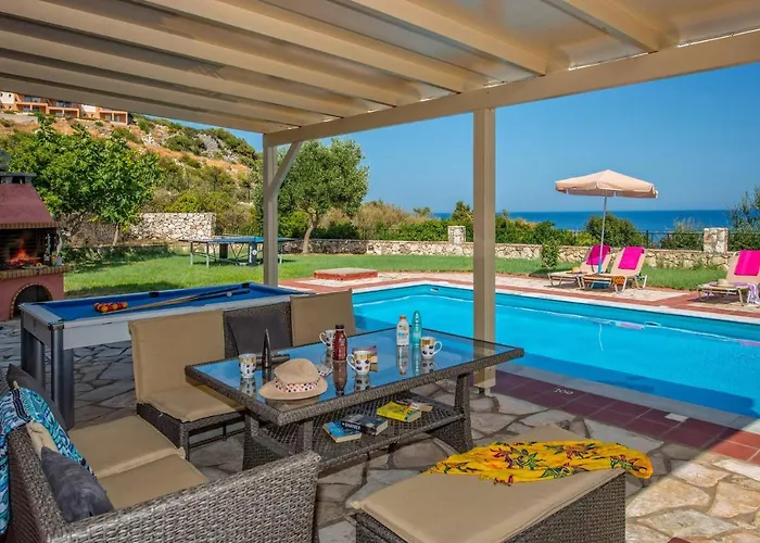 Villa Skala Seaview By Spathíon